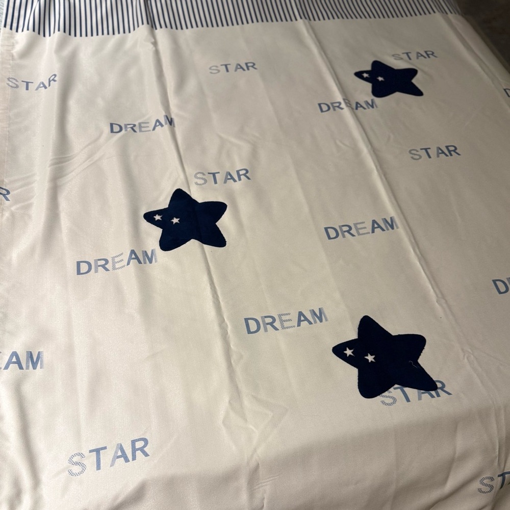 Dreamy Star Patterned Custom Curtains- 2 panels